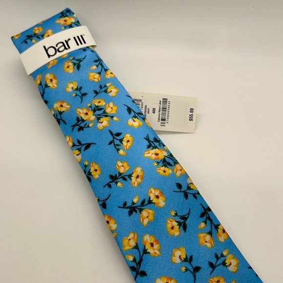 Bar III Floral Tie - Picture 1 of 3